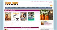 Desktop Screenshot of islandparent.ca